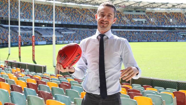 Jacob (Jake) Anson, Brisbane Lions General Manager of Infrastructure, Strategy and Government Relations. Picture: Adam Smith