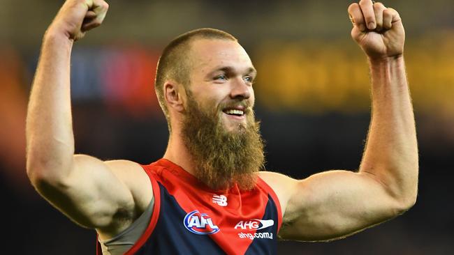 Max Gawn is a hard man to miss.