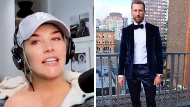 Fox Sports' Charissa Thompson addressed her divorce from Kyle Thousand on her Calm Podcast with Erin Andrews. Pictures: Screengrab/Instagram