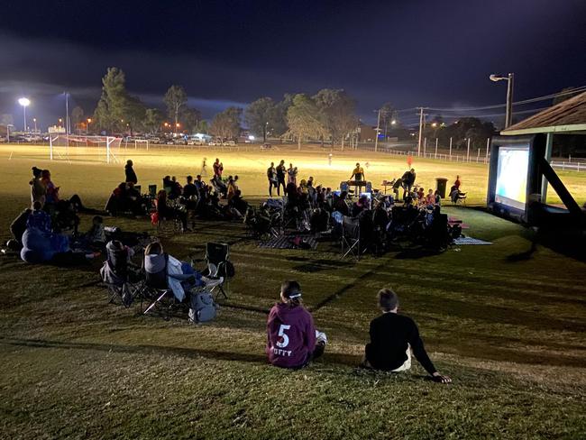 Rose City punters gather at Warwick Wolves home ground to watch the WWC quarterfinals at the weekend (Photo: Warwick District Football Association)