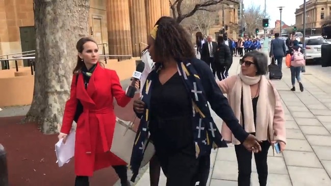 Alakiir Deng leaves court in Adelaide