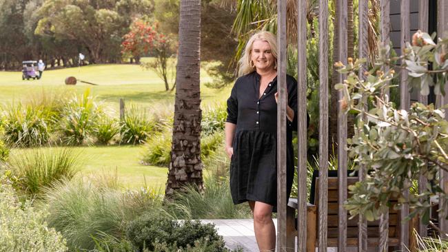 Michelle Bishop at the Bagalay Luxury Villas in Shoalhaven Heads on the south coast of NSW, is looking forward to a bumper season. Picture: Ryan Osland