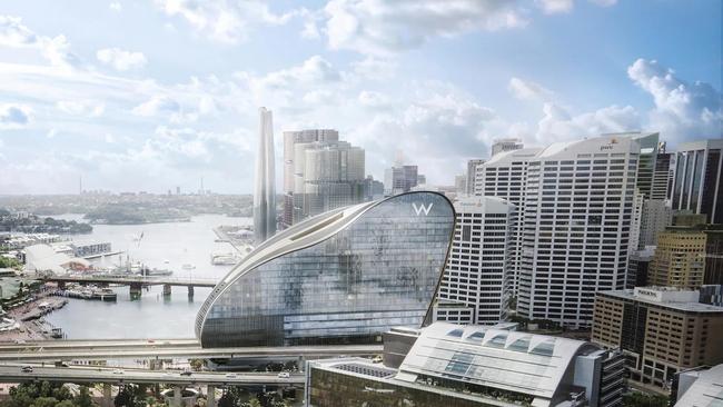 Sydney will lay claim to the largest W Hotel in the world.