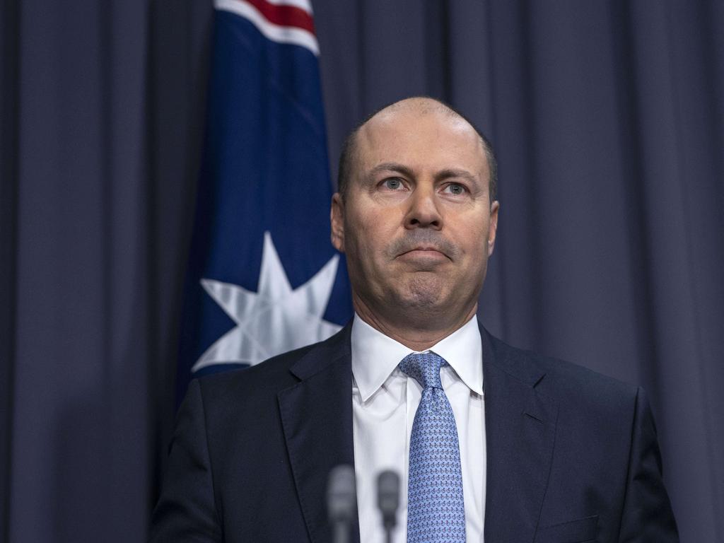 Josh Frydenberg has welcomed the January unemployment figures. Picture: NCA NewsWire/Gary Ramage