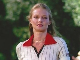 Cindy Morgan was best known for turning heads as golf club floozy Lacey Underall in the iconic 1980 comedy hit Caddyshack.