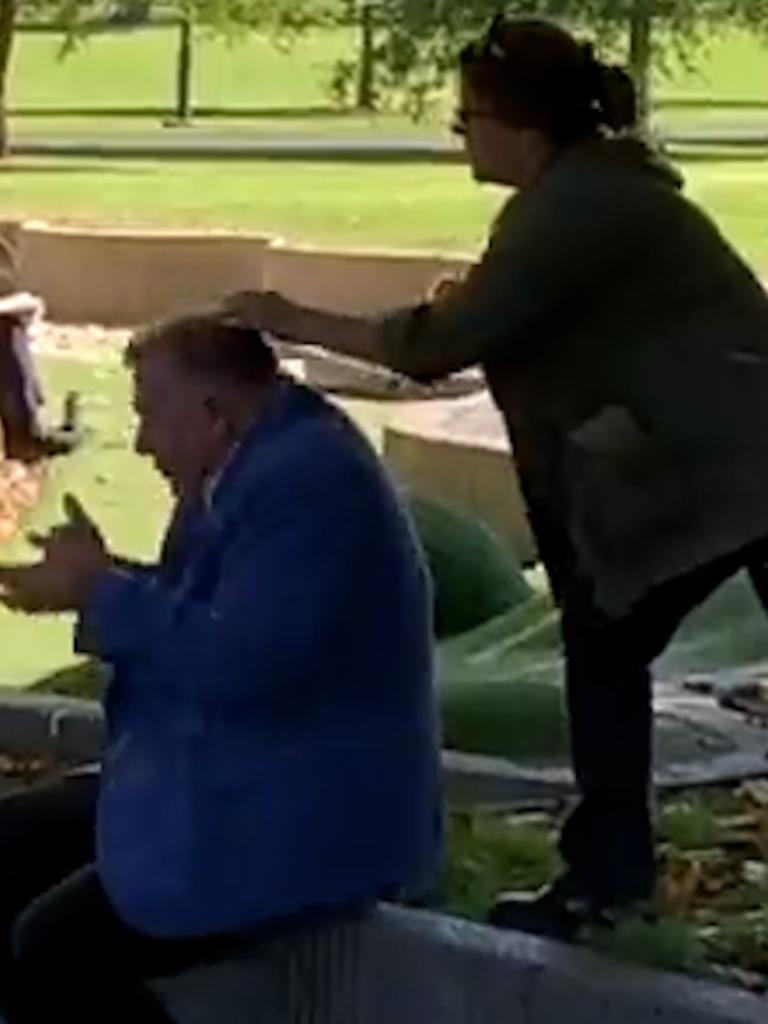 Craig Kelly has been egged at an event in Melbourne. Picture: Supplied