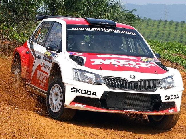 Guarav Gill is the current driver's championship leader in the Asia-Pacific Rally Championship.