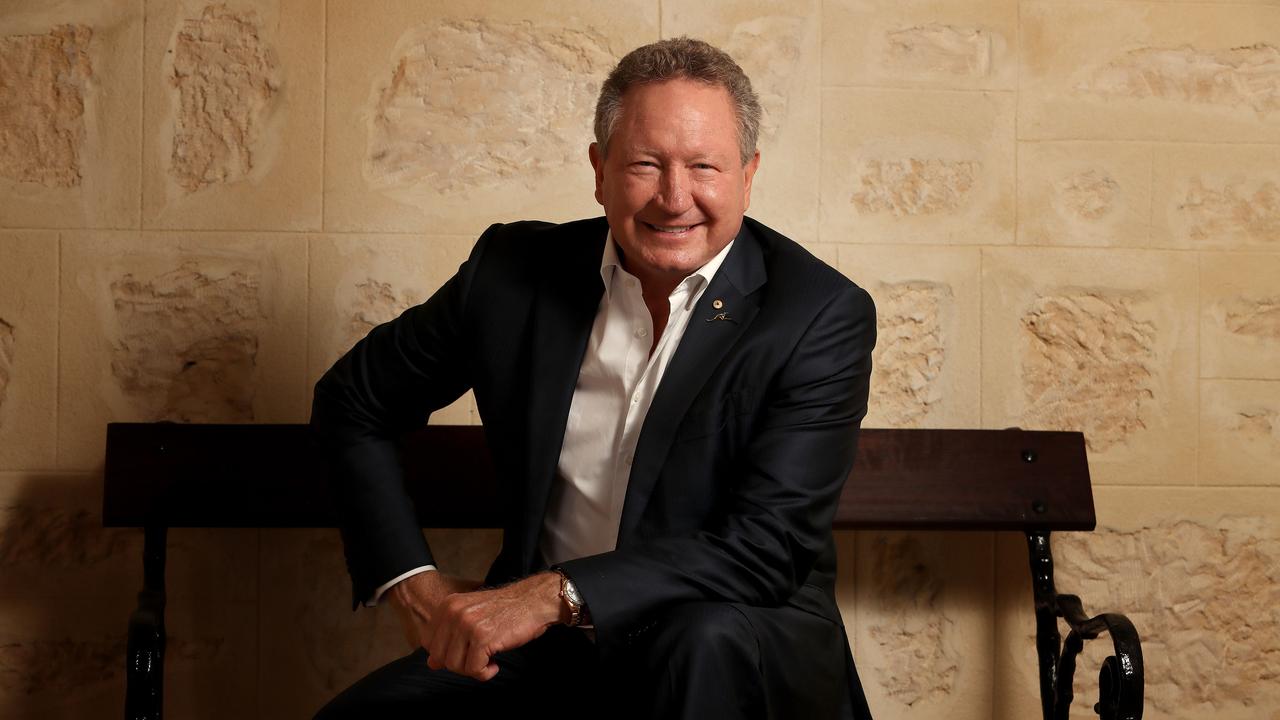 Former Fortescue CEO Andrew Forrest has been in the news lately. Picture: Colin Murty/The Australian