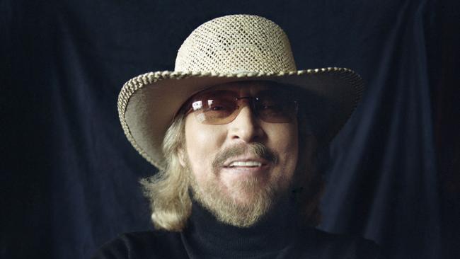 Barry Gibb reimagines the Bee Gees hits as country songs on Greenfields. Picture: Supplied