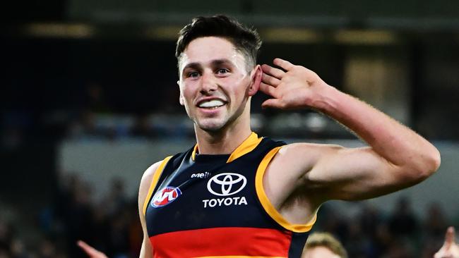 Chayce Jones has signed a three-year extension with the Adelaide Crows. Picture: Mark Brake/Getty Images