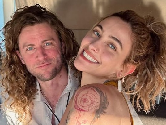 Paris Jackson is glowing in the pictures of her engagement announcement. Picture: Instagram