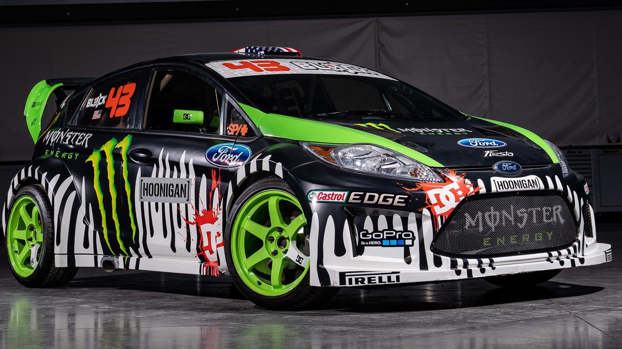 The late Ken Block’s 2011 Ford Fiesta ST sold for $370,000.