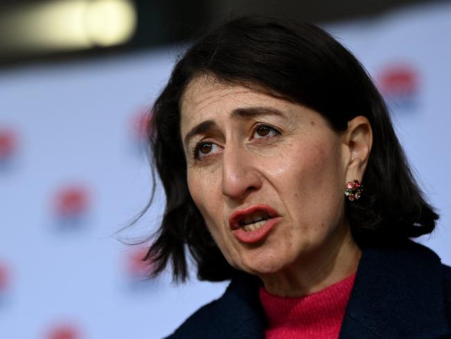 Gladys Berejiklian says lockdown is ‘highly unlikely’ to end on Friday as planned. Picture: NCA NewsWire/Bianca De Marchi