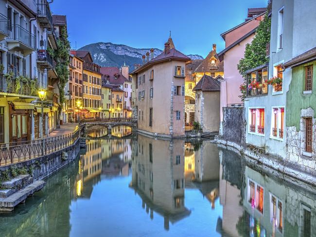 ESCAPE: Doc Holiday 9SEPT18 -  Quai de l'Ile and canal in Annecy old city by night, France, HDR . Picture: iStock