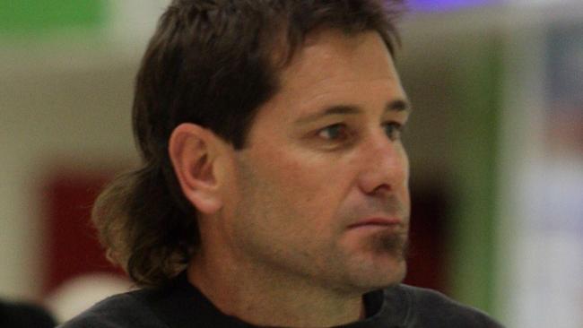 Members of the Finks Motorcycle Club at the Adelaide Airport. Possible picture of Troy Mercanti (please note, not 100 sure of the identification of the pictured person.)