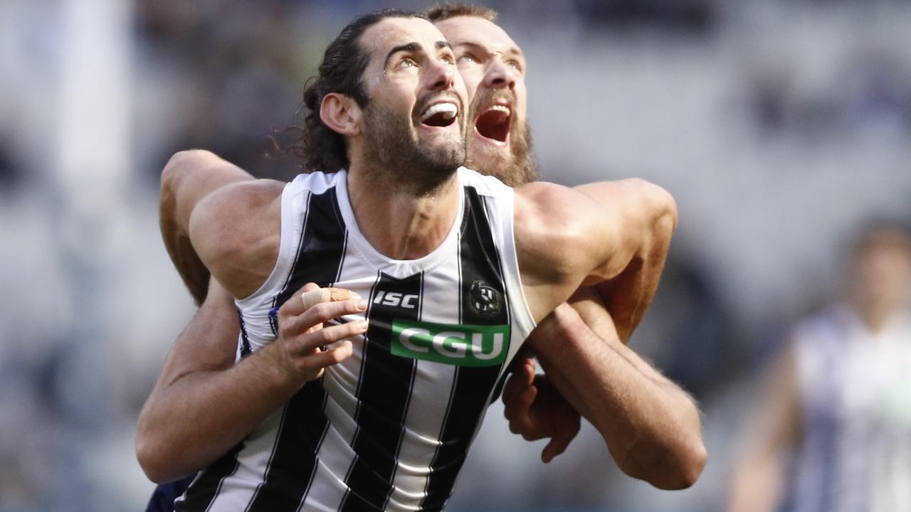 Brodie Grundy could be headed to Melbourne. Picture: AAP Image/Daniel Pockett