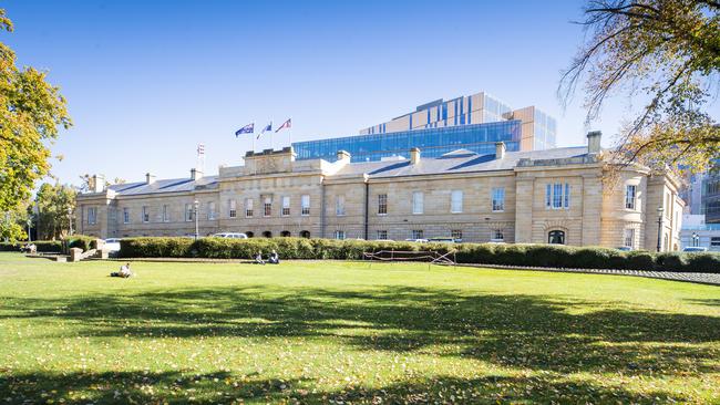 Parliament House, Hobart Waterfront, Tasmania. Picture: Richard Jupe