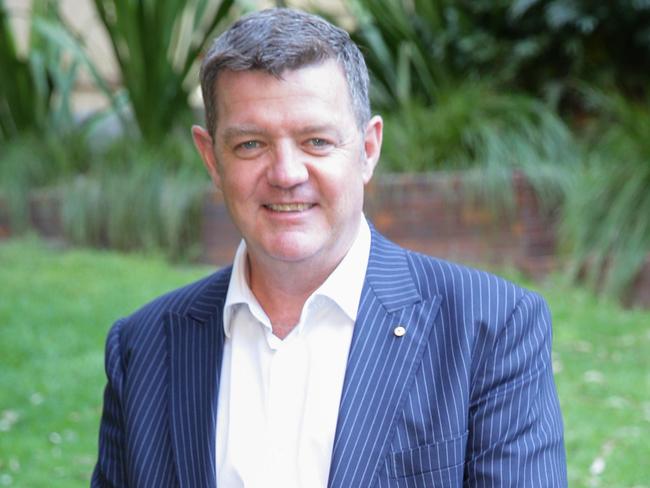 Andrew Penfold, executive director of the Australian Indigenous Education Foundation. and Jonathan Trollip, chairman of the Future Generation Investment Company.