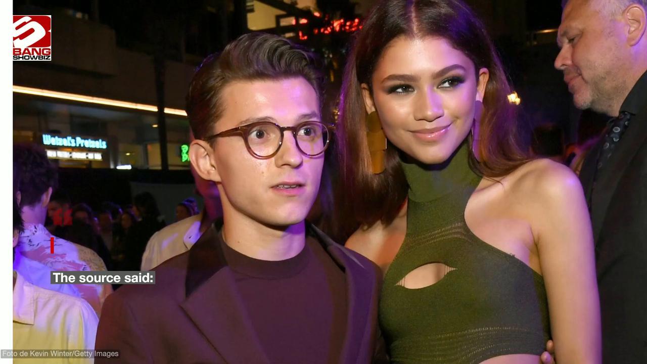 Zendaya tried to keep her engagement to Tom Holland 'a secret' before wearing her ring in public