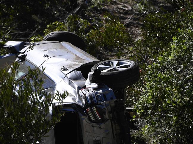 The vehicle driven by Tiger Woods.