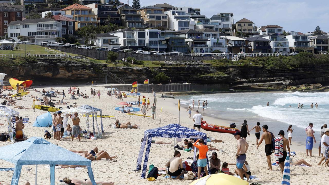 Thousands of people flocked to Sydney’s beaches on Australia Day. Picture: NewsWire / Damian Shaw