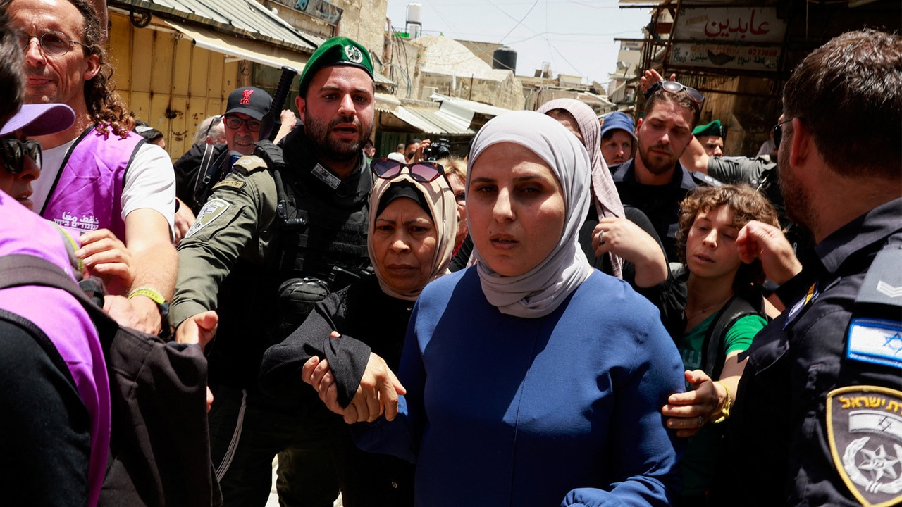 Scuffles break out as Israelis march through occupied East Jerusalem