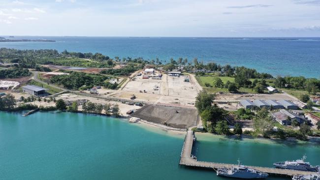 Aerial view of Lombrum Naval Base. Picture: US Navy