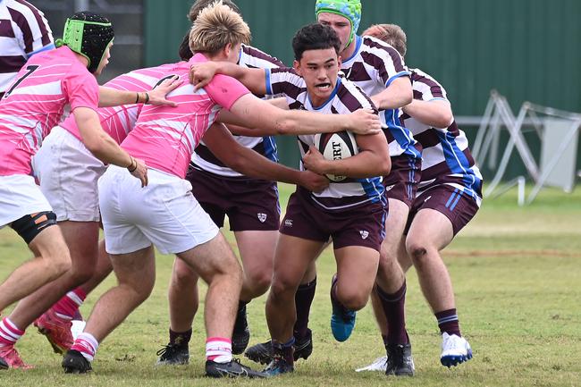 TAS First XV rugby, St Paul's School v John Paul College. Saturday May 10, 2025. Picture, John Gass