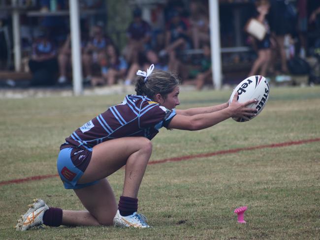 Harvey Norman 19s, Round 1, CQ Capras versus Townsville Blackhawks at Webb Park, Yeppoon, on February 15, 2025.