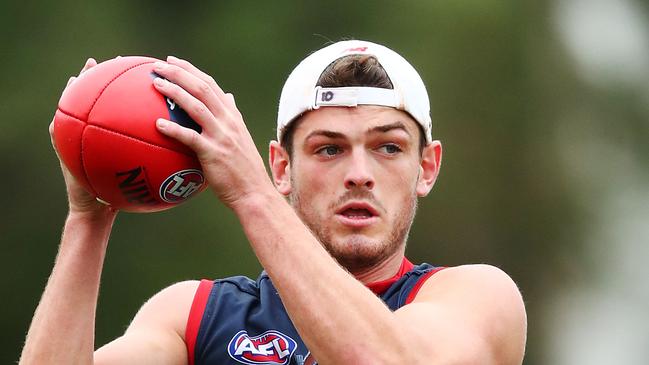 Angus Brayshaw hasn’t been able to recapture the form which helped him finish third in last year’s Brownlow Medal. Picture: Michael Dodge/Getty Images.