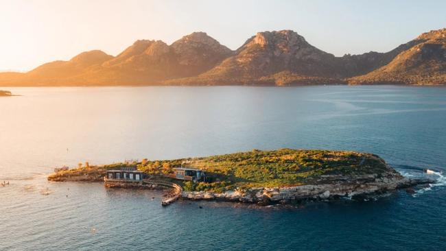 Picnic Island, Tasmania, is up for sale.