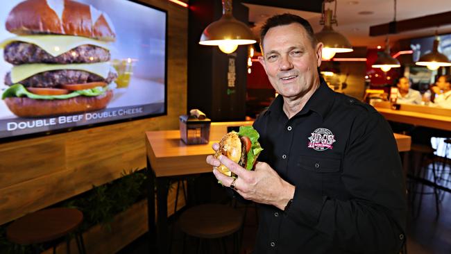 Hog's Breath Cafe ceo Ross Worth said there were no plans to expand the Funky Mexican Cantina brand and their focus was on celebrating Hog’s Australia Steakhouse’s 30th anniversary. Pic Annette Dew