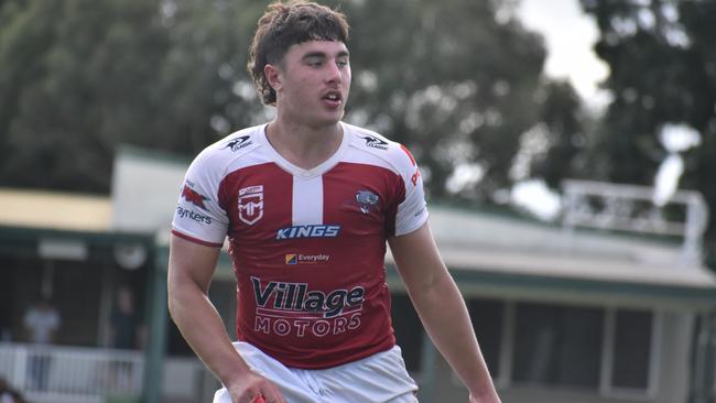 Meninga Cup semi-final action between the Redcliffe Dolphins and Wynnum-Manly Seagulls. Saturday April 15, 2023.