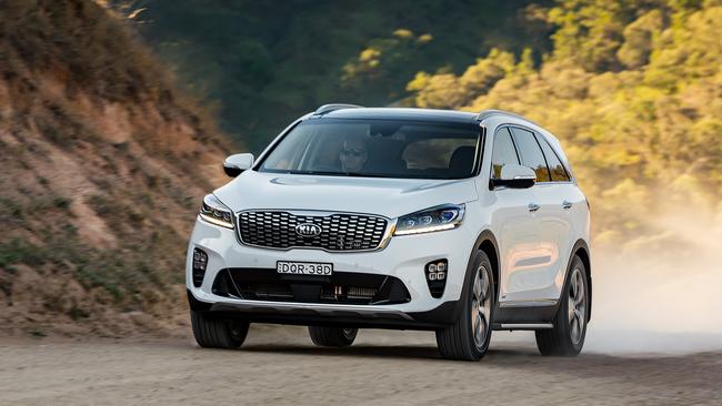 Eight-speed auto: Transmission can be busy but the Sorento is never wanting for urge.