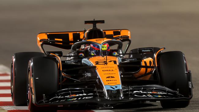 Oscar Piastri struggled in qualifying for the Bahrain grand prix. Picture: Getty