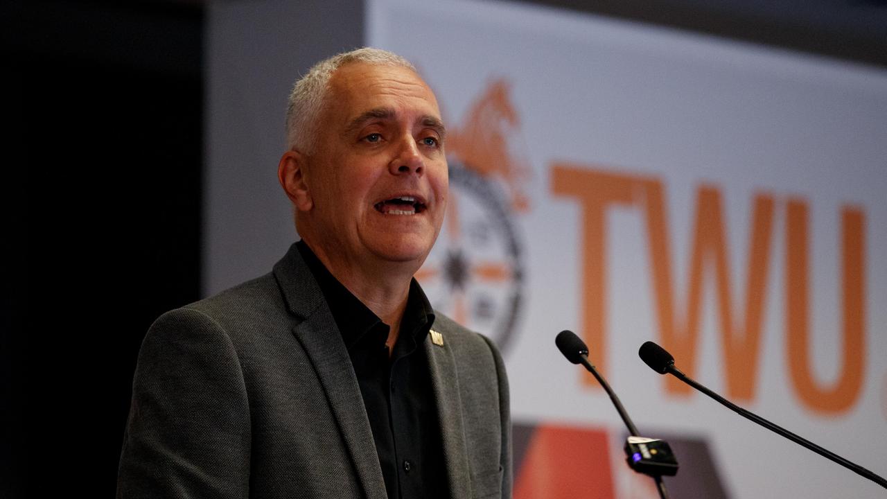 TWU National Secretary Michael Kaine welcomed the announcement and the chance to set minimum standards in the trucking industry. Picture: NCA NewsWire / Nikki Short