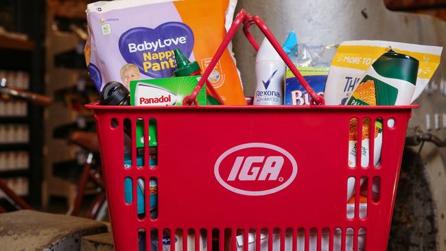 Metcash boss Doug Jones said shoppers are turning to independent supermarkets such as IGA. Picture: NCA Newswire / Gaye Gerard