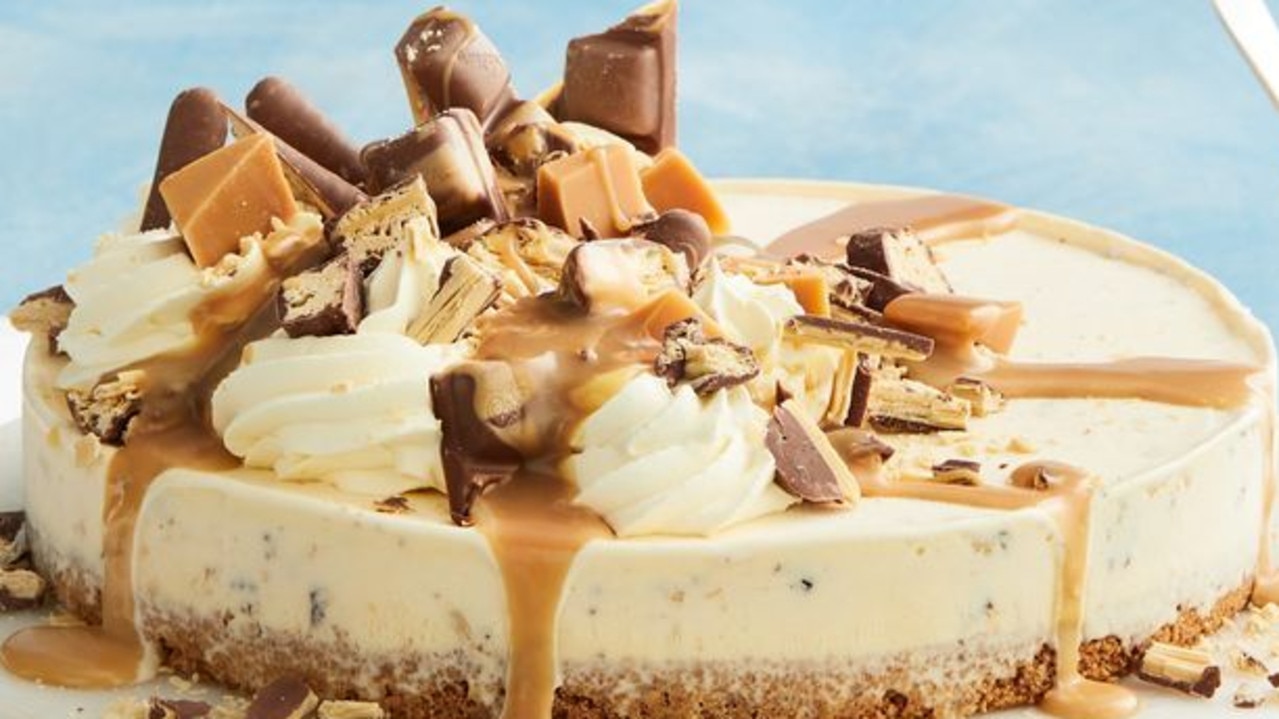 Try this Caramilk ice-cream cake. Picture: Supplied