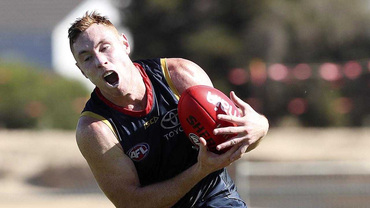 Tom Lynch has been a consistent scorer in recent years for Adelaide. Picture: Sarah Reed.