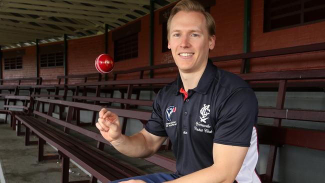 New Yarraville Cricket Club coach Matthew Grose. Picture: Hamish Blair