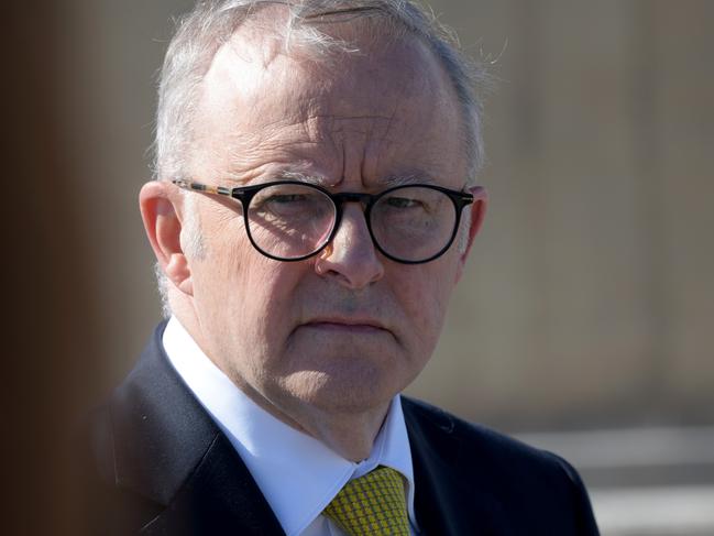 DeepSeek had something to say about Prime Minister Anthony Albanese. Picture: Sharon Smith / NewsWire