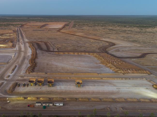 The Carmichael mine. Picture: Cameron Laird