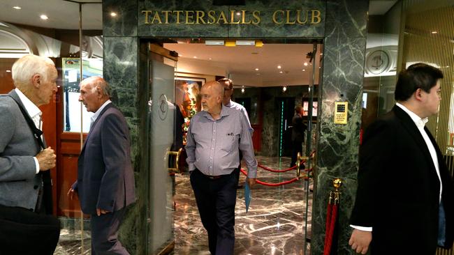 Tattersalls Club has been a male bastion and last night’s vote is symbolic of a wider issue and attitudinal change within society. Picture: AAP/David Clark