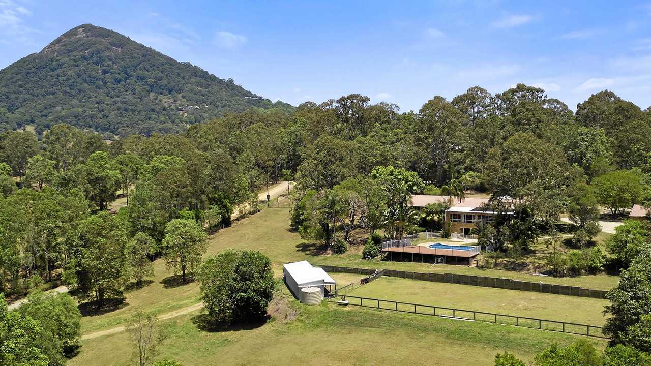 A solid family home on a gently undulating 2.87ha at 698 Cooroy Mountain Road, Cooroy, is being taken to auction on Saturday, December 17.