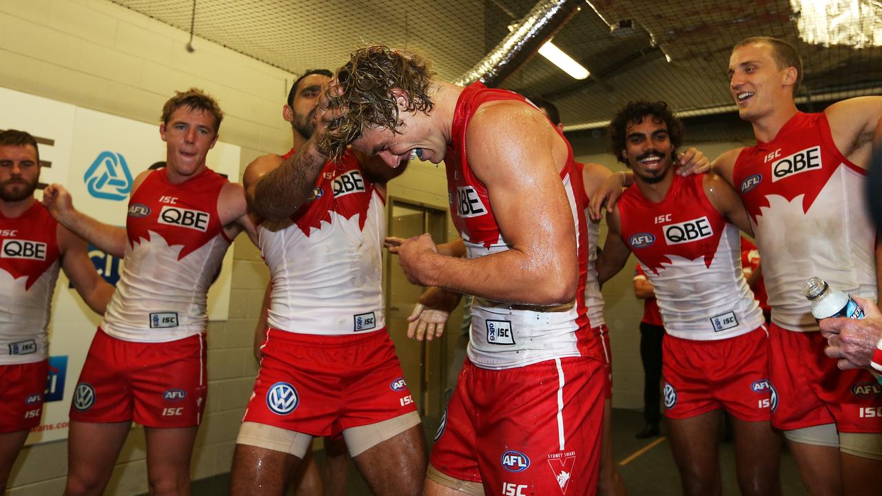 Dane Rampe treasures his Swans debut as justification for toiling away at state league level chasing his AFL ambition.