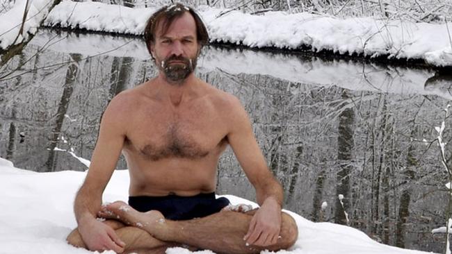 Wim Hofhas built a worldwide cult following for his breathing techniques and exposure to extreme cold.