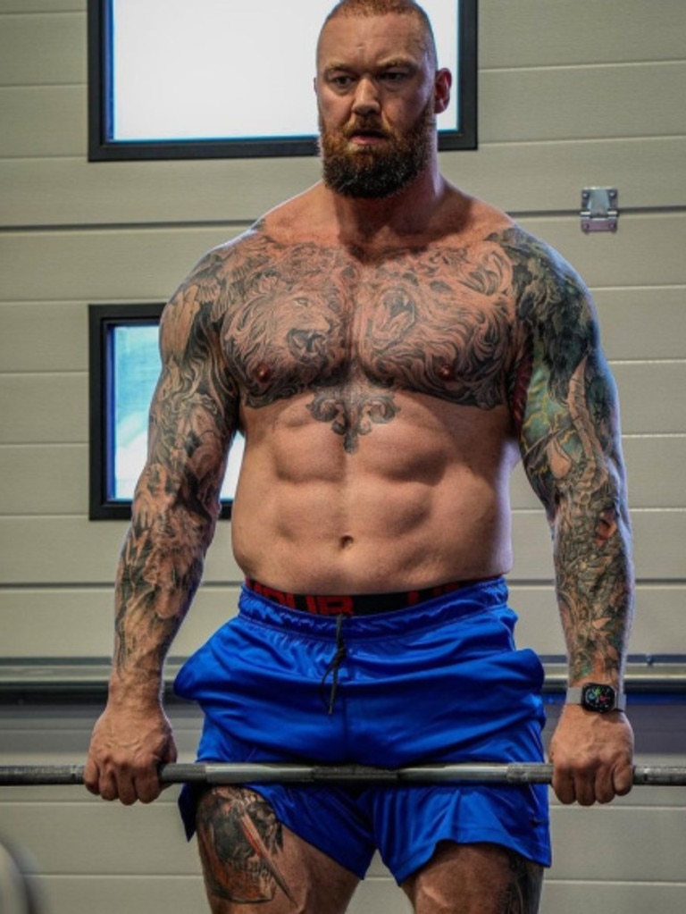 Hafthor Bjornsson's insane new rig. Photo: Instagram, @thorbjornsson