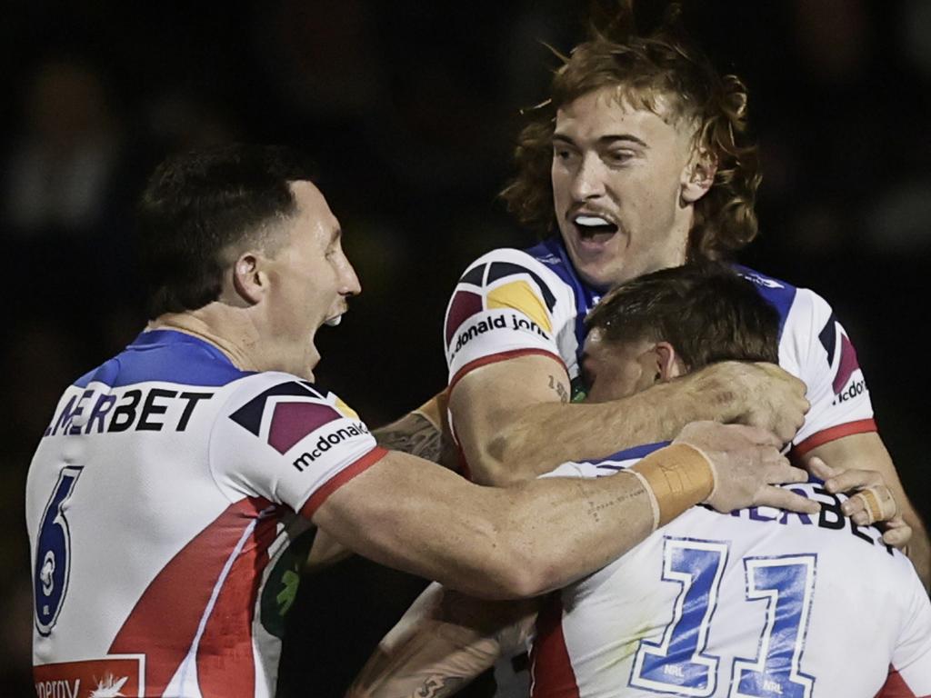 Fletcher Sharpe had a blinder. Picture: Mark Evans/Getty Images