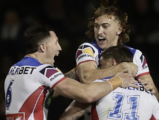 Fletcher Sharpe had a blinder. Picture: Mark Evans/Getty Images
