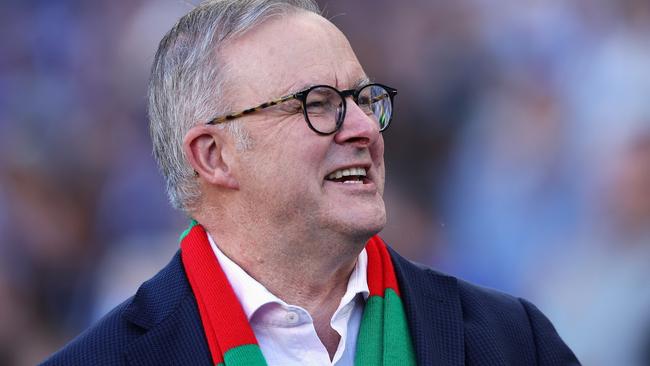 The Prime Minister’s beloved Rabbitohs will be part of the Las Vegas double-header. Picture: Cameron Spencer/Getty Images